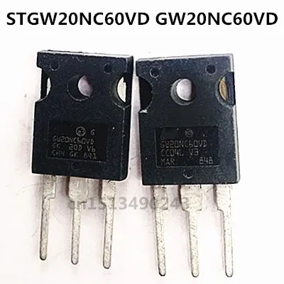 Original 2 uds/STGW20NC60VD GW20NC60VD TO-247 30A 600V