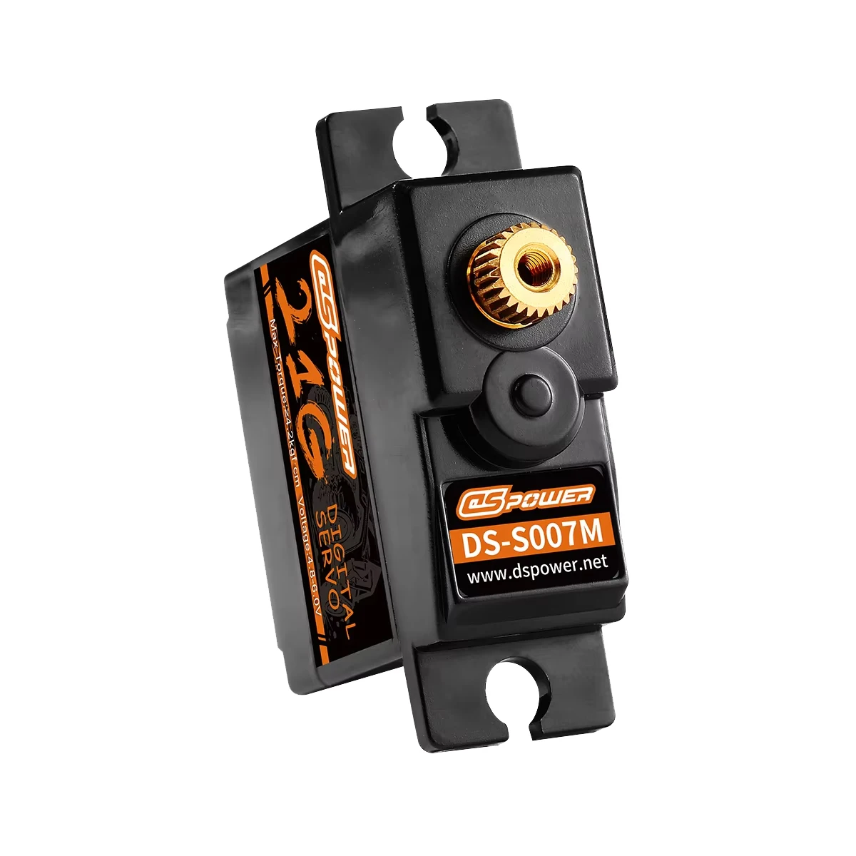 DSPOWER 21G Metal Gear Digital Waterproof Servo for 1/12 1/14 1/16 RC Car Truck Crawler Boat Drone Airplane Robot Model Toys