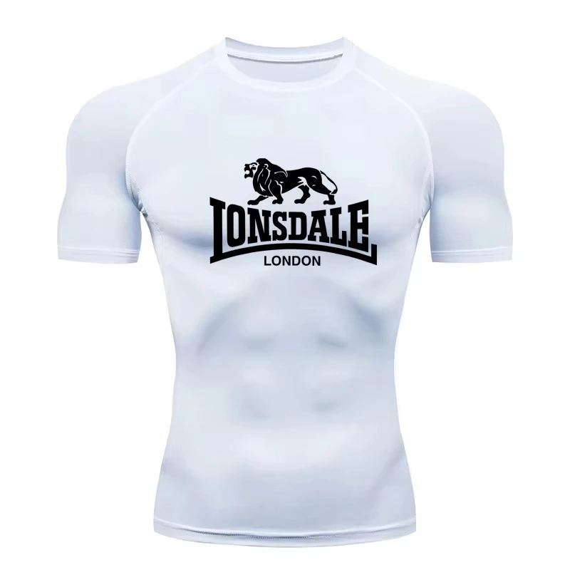 New Compression Shirt Men Fitness Gym Sport Running T-Shirt Rashgard Tops Tee Quick Dry Short Sleeve T-Shirt For Men 867