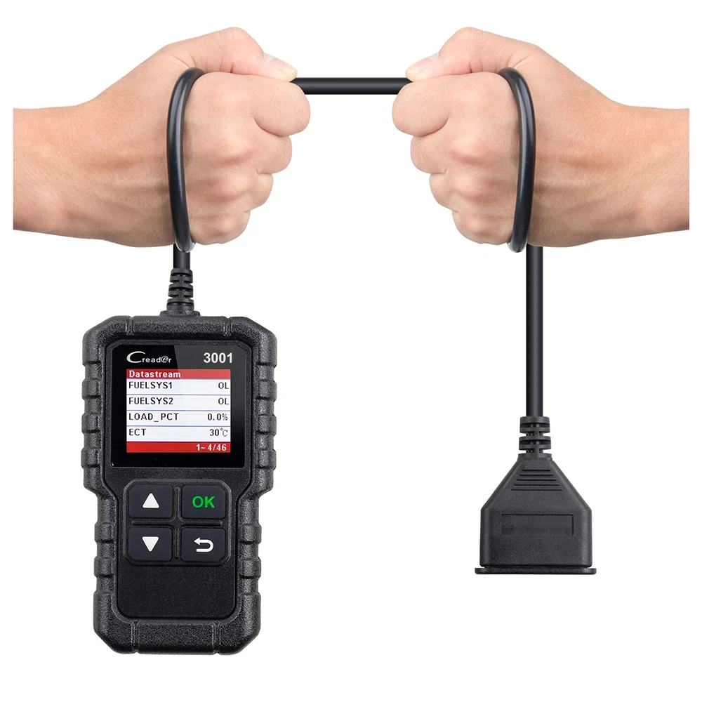 LAUNCH X431 Creader 3001 Auto OBD2 Scanner Motor-Batterietest Fehlercode-Lesegerät OBDII Diagnose-Tool pk ELM327 ab Baujahr 1996 – Detail 14
