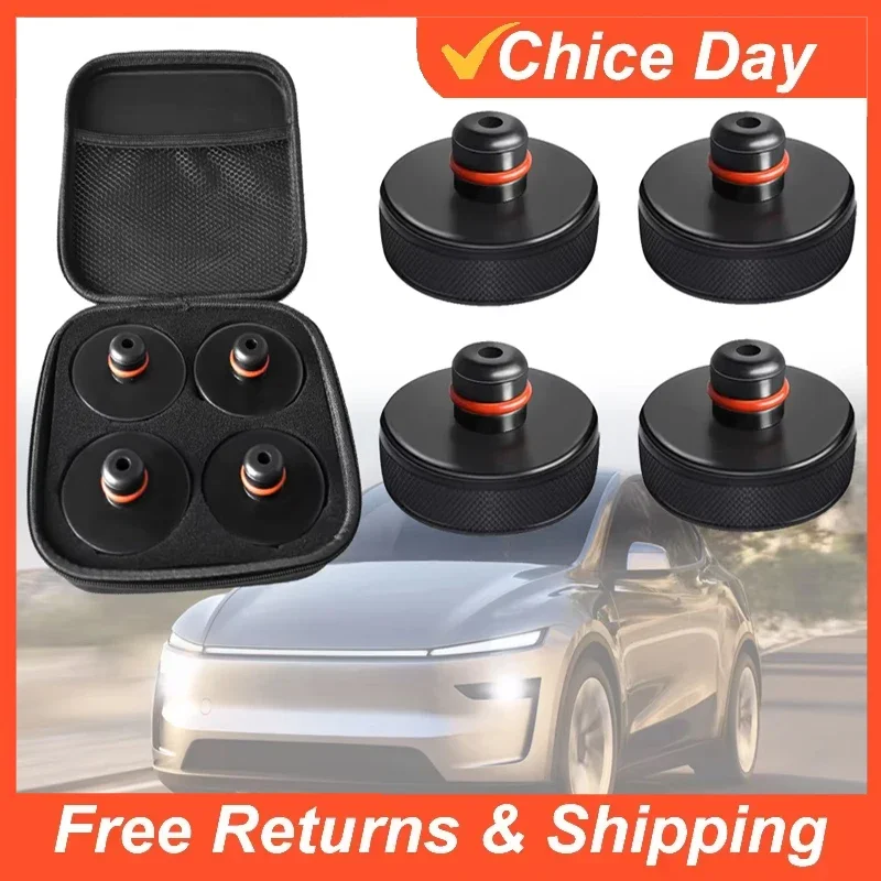 For Tesla Lifting Jack Pad Point Adapter Model 3 Model Y Juniper Model S Model X Accessories Rubber Lift Pucks Car Repair Tools