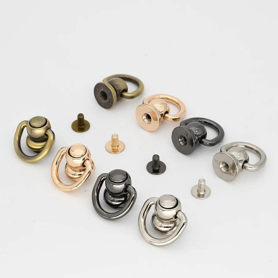 1 Brass Rivets Purse Ball Studs Rivets Nails Chicago Stud