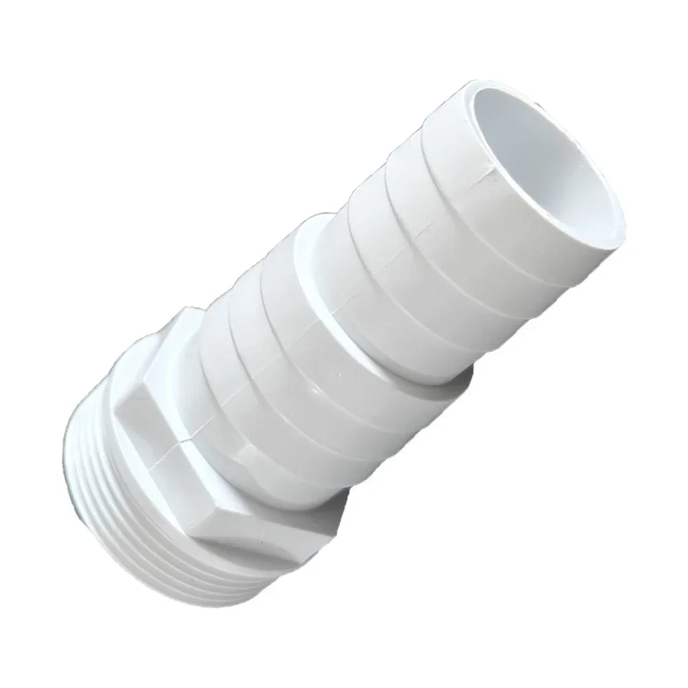 

ABS 1.5 Inch Thread Spare Hose Nozzle For Swimming Pool Hoses With Diameter 32-38mm For SPX1091Z7/SPX1091Z4 9.5*4.5*3 Cm White