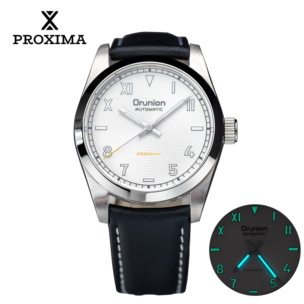 Proxima OM03 Fashion Watch for Men Stainless Steel Business Men Watches 20Bar Waterproof C3 Luminous Watch Luxury Wristwatch