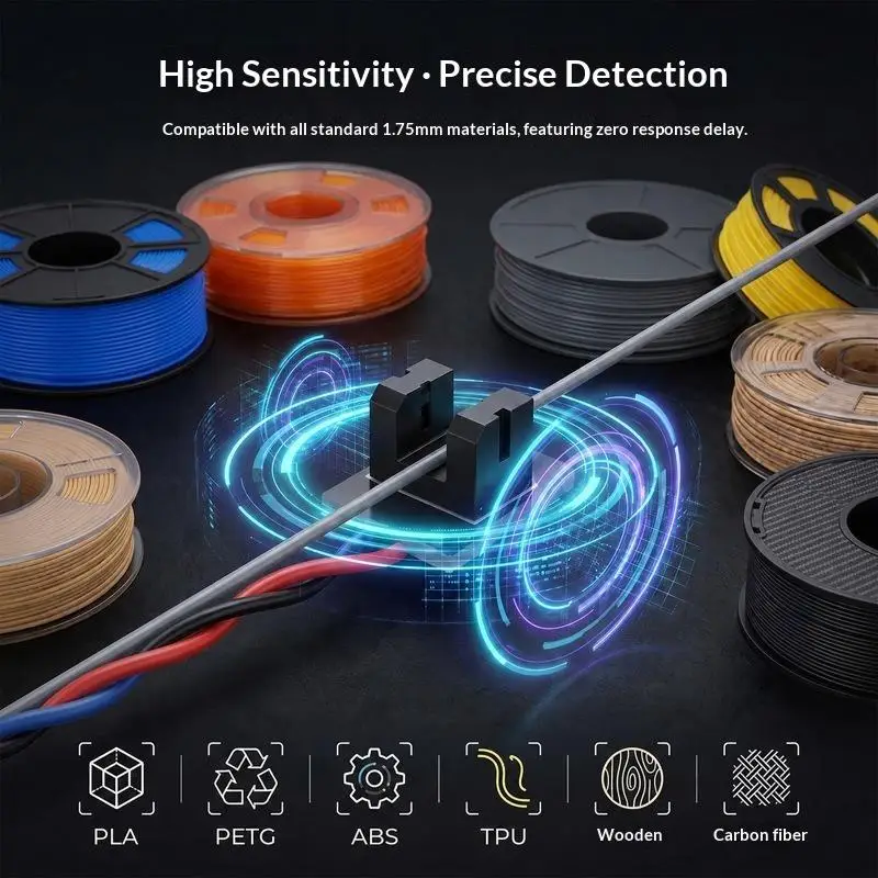 Material Breakage Detection Module For Anycubic Kobra Series 3D Printers Filament Break Runout Sensor