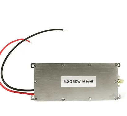 High Quality Mesh Internet 5.8ghz 50W Jamming Module 5700-5900MHz RF Power Amplifier for Anti Drone Counter UAV System AUDS