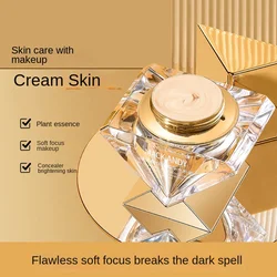 Hyaluronic Acid Moisturizing Essence Cream Foundation Skin Care Concealer Brightening Skin Color Cream Skin Foundation Cream