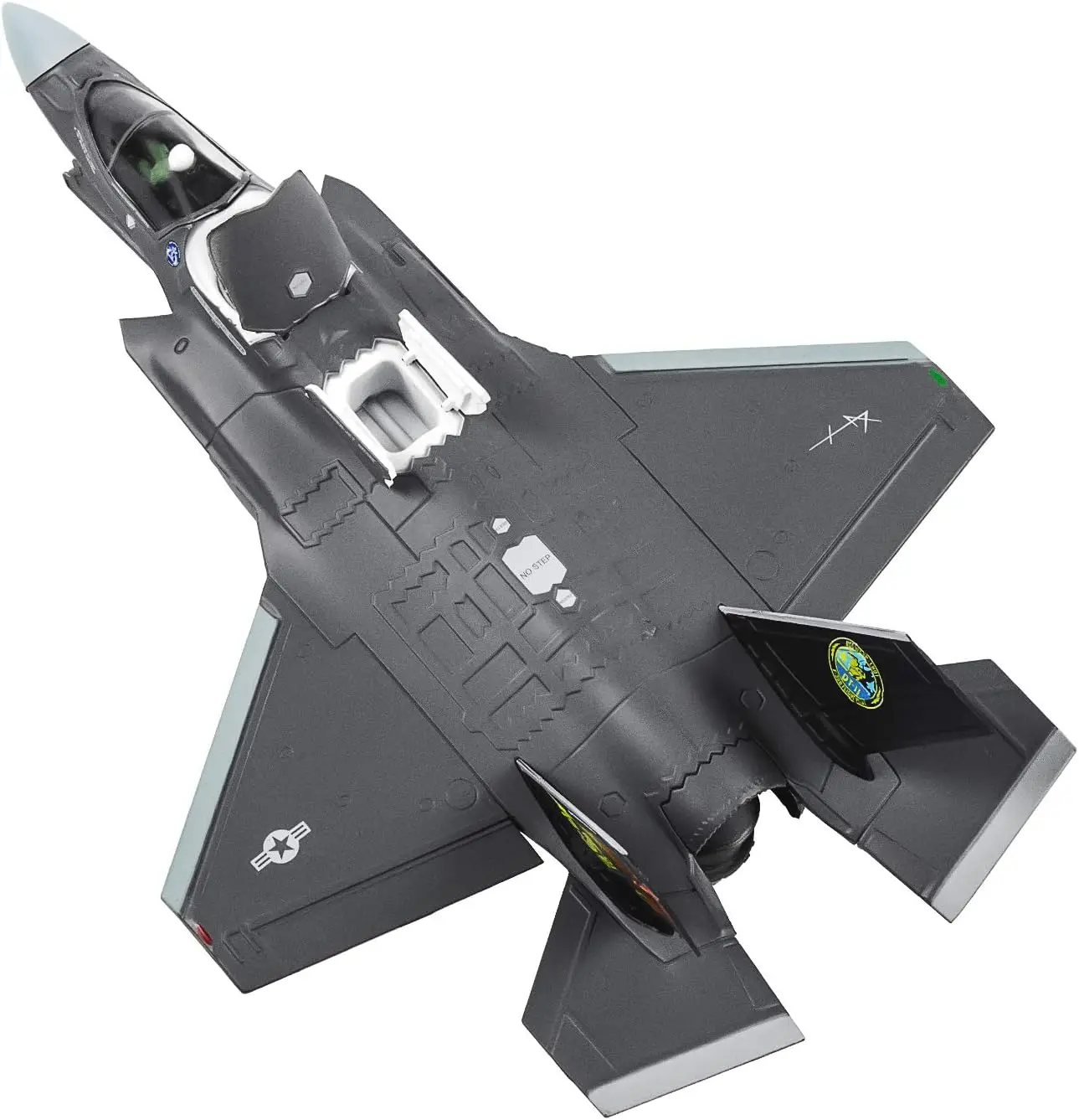 Diecast 1/72 Scale U.S. Navy F-35B Fighter BF-01 Alloy Material Simulation Model Aircraft  Display Ornament Collection Gift