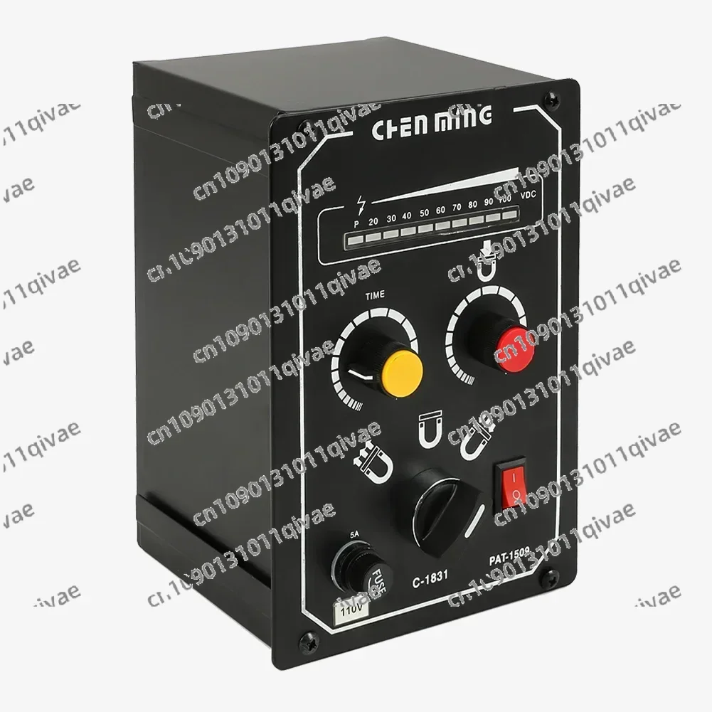 110V 10A Electro Magnetic Chuck Controller Magnetic force Add-on with LED Display Fit for All Kinds of Electromagnetic Chucks