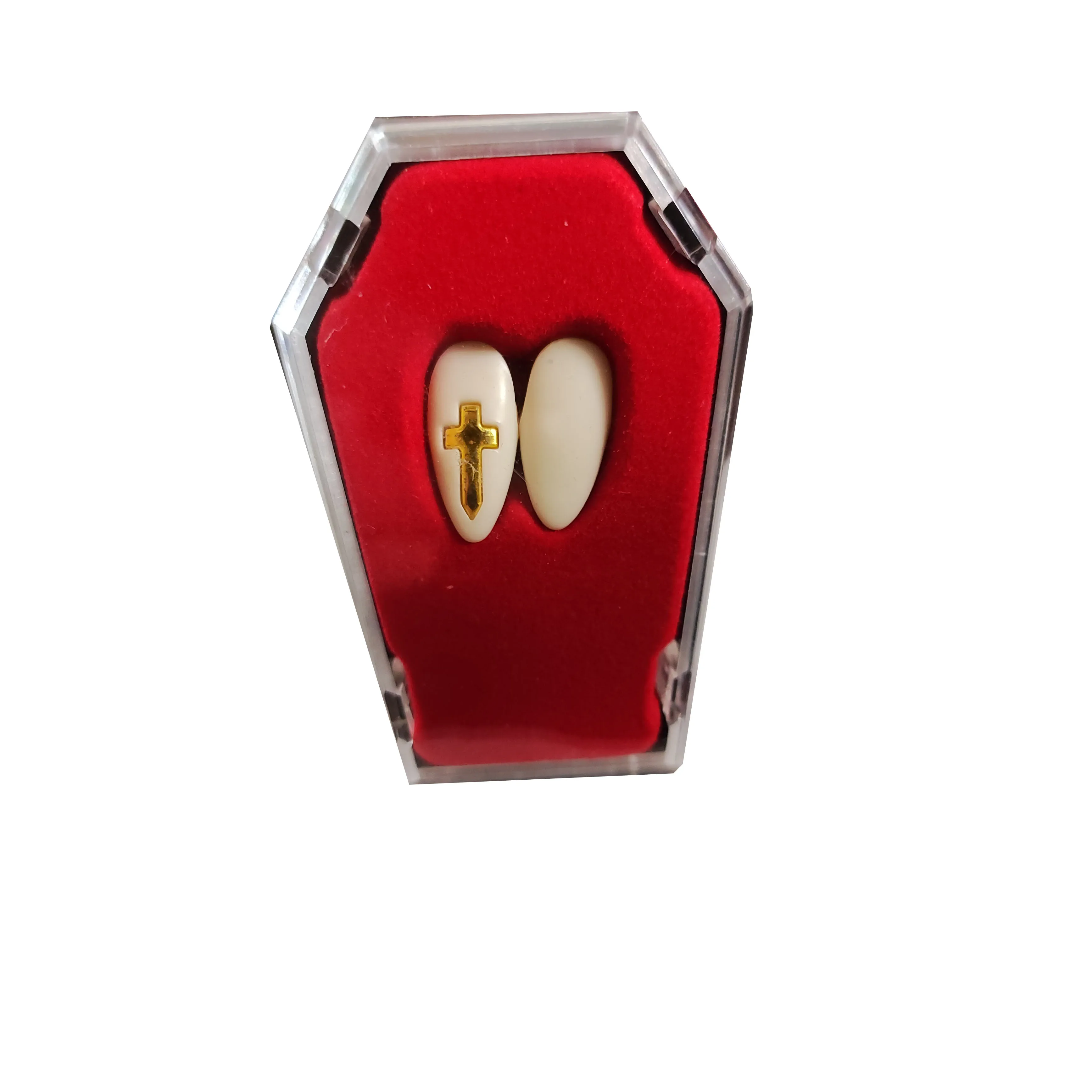 Vampire Teeth  Zombie Fangs Halloween Cosplay Costum Decoration Dentures Carnival Accessory Custum Moulded Sexy Dracula Fangs