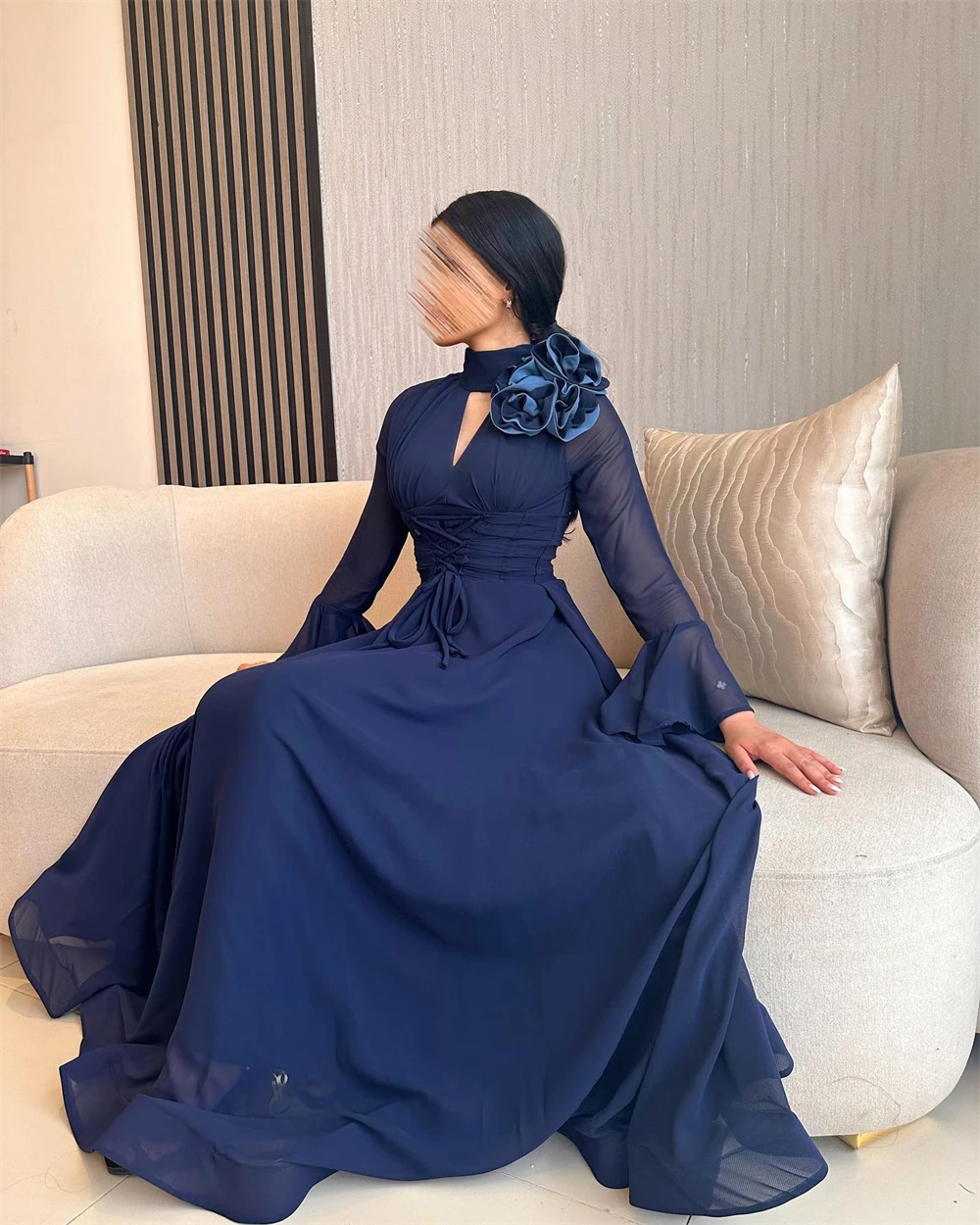 CustomizedProm Dress  Dresses Intricate Fashion V-neck A-line S Formal Occasion Gown  For Women Party Wedding Evening 프롬드레스