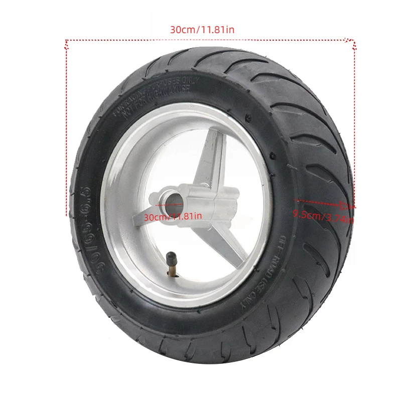 High quality wheels 90/65-6.5 11 inch vacuum tires with rims suitable for electric scooter tires