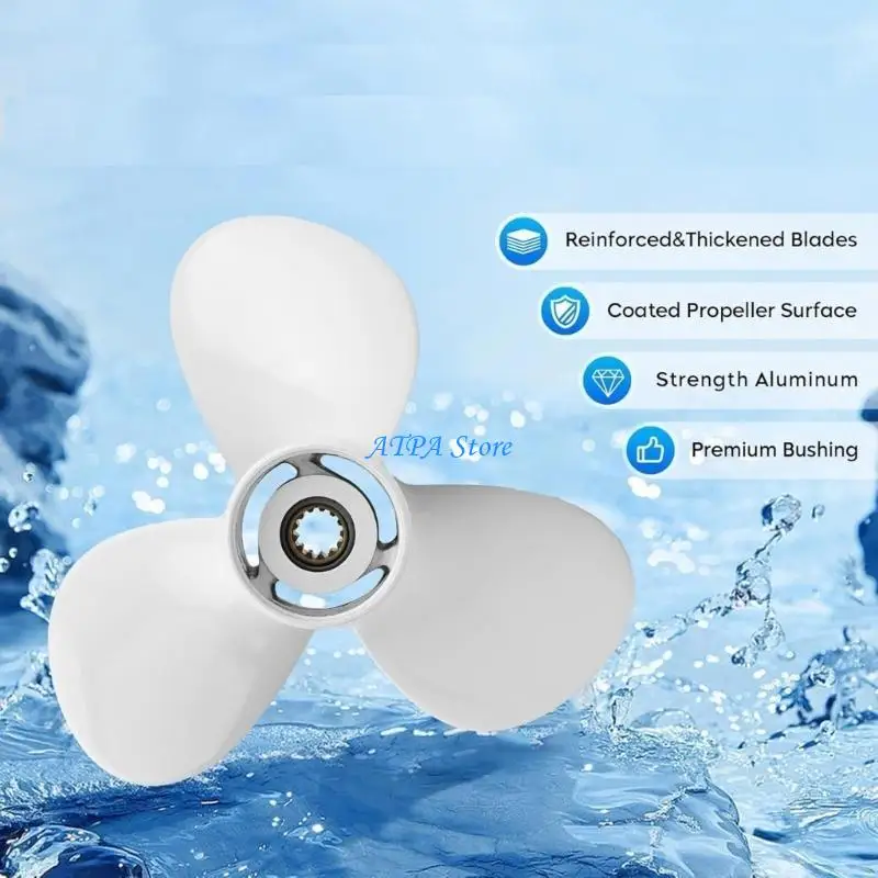 

U13C Metal Boats Propeller Recreational Boating Marine Propeller Propeller 663-45947-02-EL Replacement