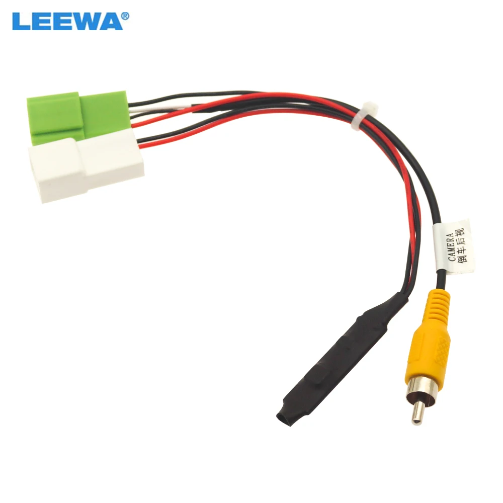 LEEWA Car Reverse Camera Output Video Adapter Wiring Cable For Isuzu D-MAX (12-18) Original Factory Car Camera Video Output