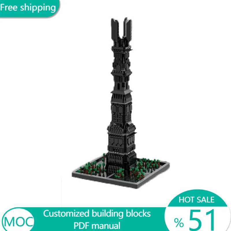 

2337 деталей: Конструктор «Звездная битва: Башня магии» (MOC), модульная сборная модель, развивающая игрушка для мальчиков, подарок для самостоятельной сборки