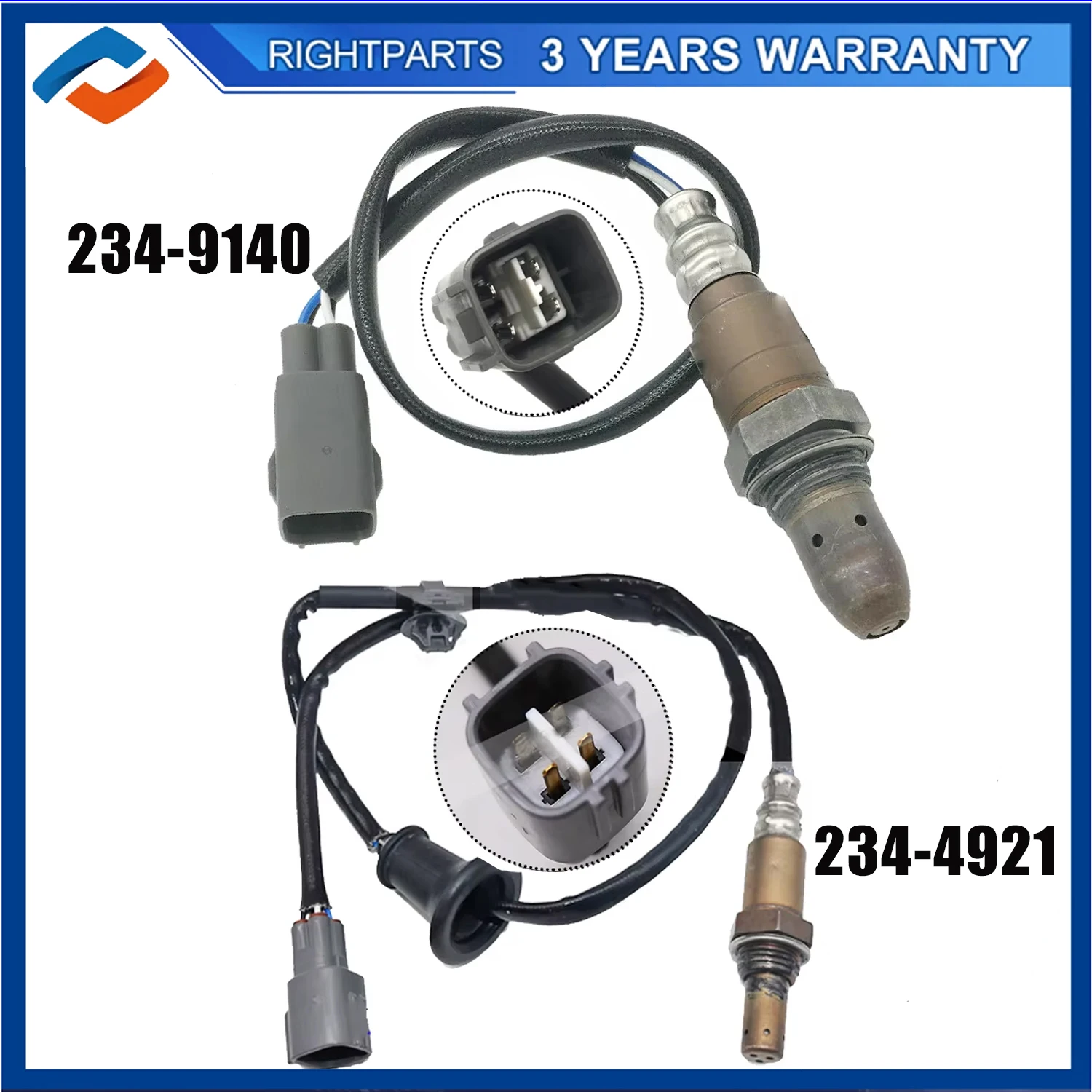 

New Upstream & Downstream Oxygen O2 Sensor For Toyota Corolla 1.8L 2014 2015 2016 2017 2018 2019 234-9140 234-4921 89467-02090