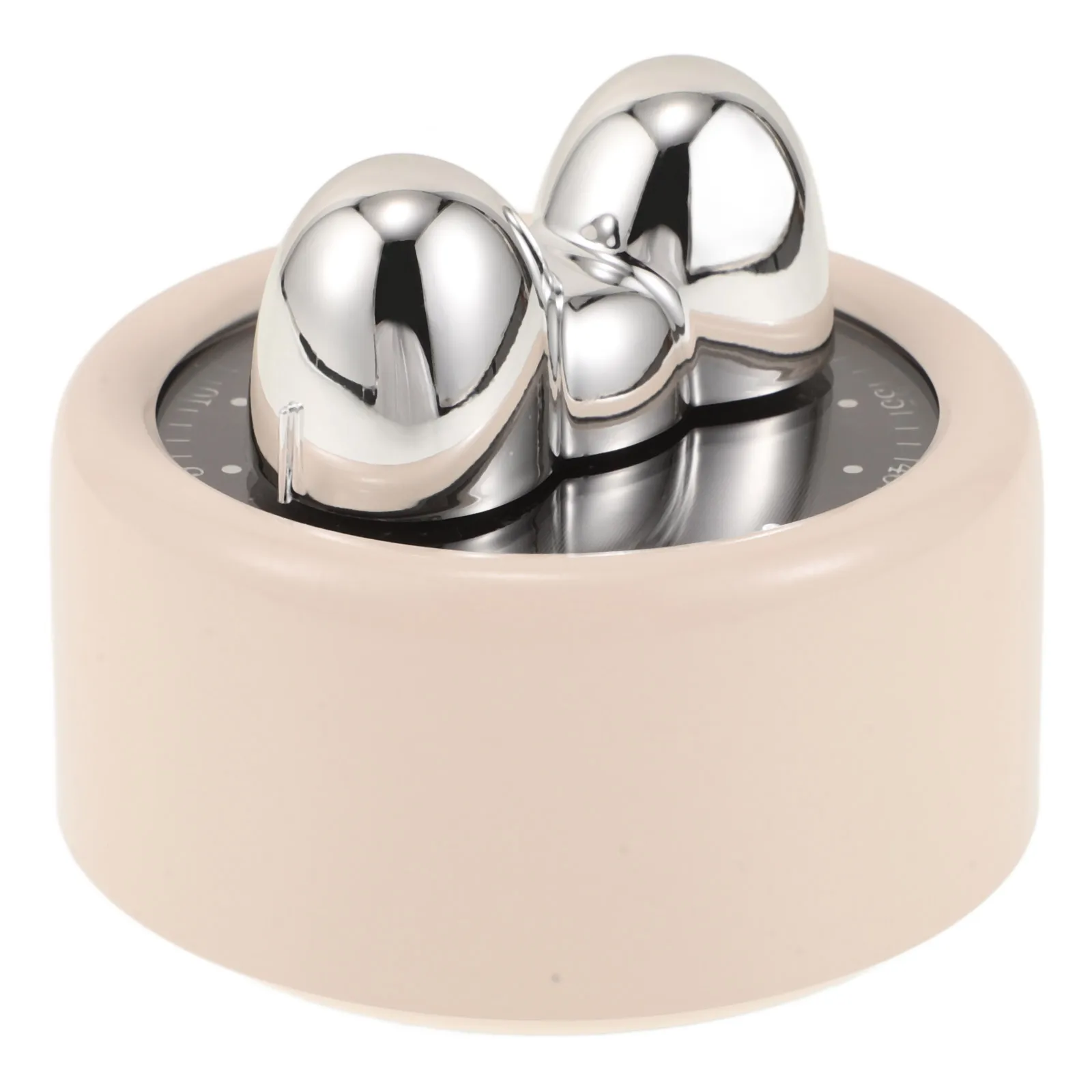 

Magnetic Kitchen Timer Stainless Steel Mechanical Wind-Up Alarm for Baking Cooking Egg Timing Classroom Gym Home Office Use