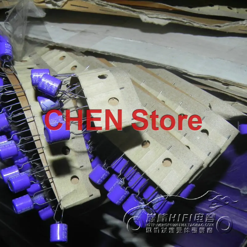 20PCS Sanyo OS-CON SC 25V4.7UF 6X7MM High polymer Motherboard 4.7UF 25V Solid State Capacitors purple 25SC4R7M