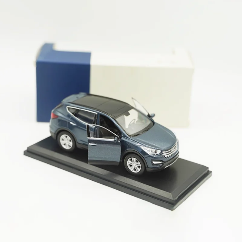 

Масштаб 1:38, литой под давлением сплав SANTA FE SUV 2013, модель автомобиля, готовый продукт, имитация коллекции игрушек, подарок, статический дисплей