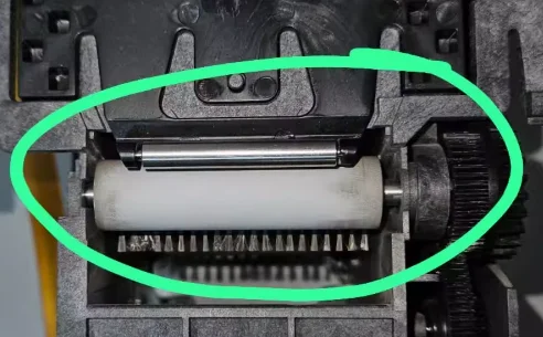 

Zebra Card Platen Roller (203dpi) Zebra printer(s). ZC300 ZC100 the main card feeder roller.