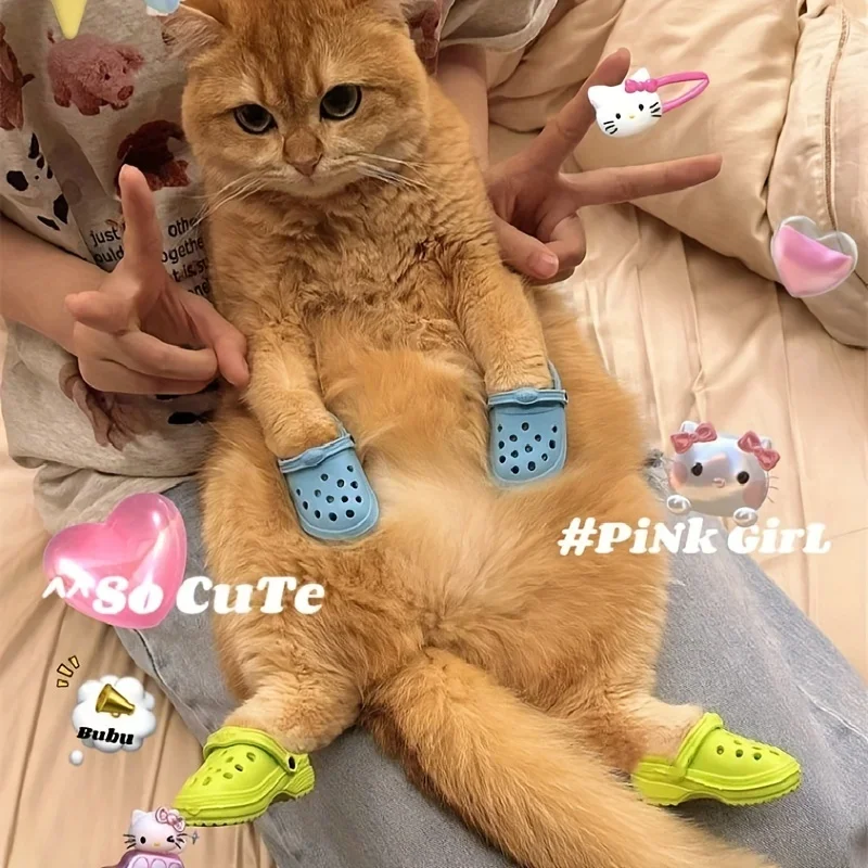 ثقب صغير الأحذية المعلقات الملابس الأحذية حقيبة الحيوانات الأليفة لعبة الأحذية bb الكرتون الملحقات لطيف أحذية صغيرة DIY بها بنفسك #4