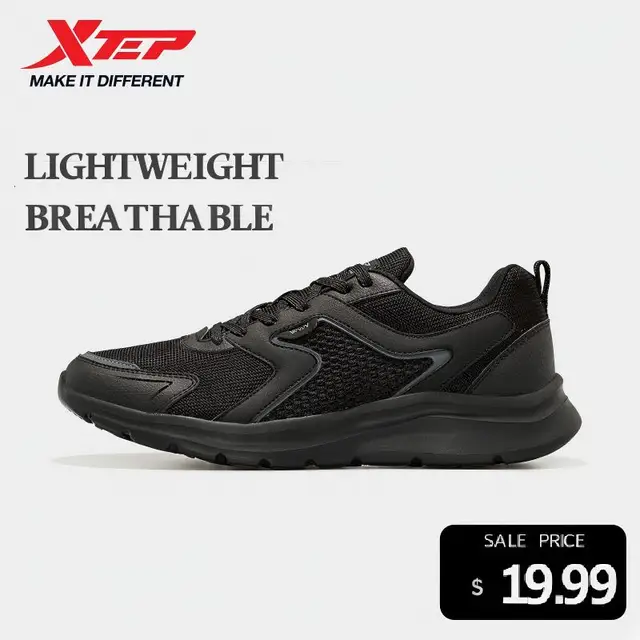 Męskie buty do biegania Xtep Obuwie sportowe Męskie lekkie amortyzujące buty na co dzień Buty studenckie 879119110110