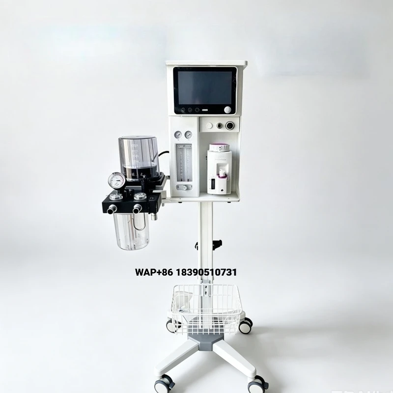 veterinary medical equipment, veterinary machine with respirator and touch screen monitoring system