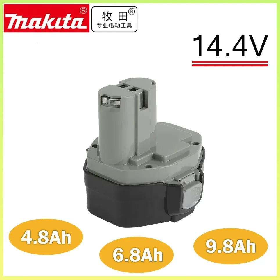 

100% Original Makita 14.4V 4800mAh NI-CD Power Tool Battery MAKITA 14.4V Battery for Makita PA14,1422,1420 192600-1 6281D 6280D