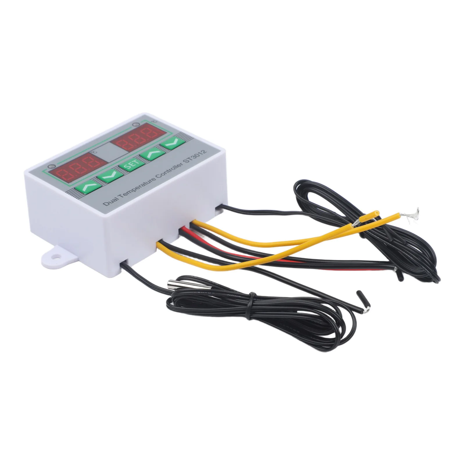 220V Digital Smart Thermostat Dual Temperature Controller ZFXST3012 for Accurate Climate Management and Over Temperature Alarm