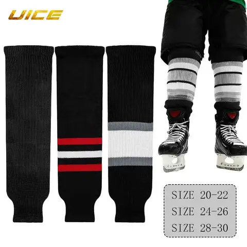 Ice Hockey Wool Leggings Professional Ice Hockey Socks Ice Hockey Training Leg Socks Young Adult