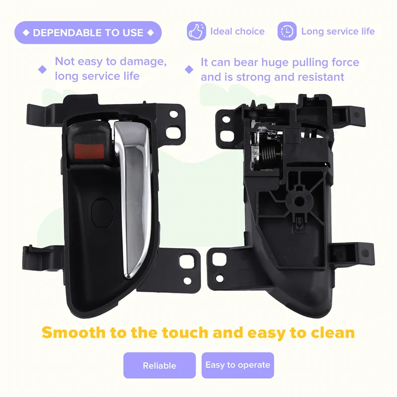 

61051-FJ022VH 61051FJ020VH 61051FJ021VH хромированная внутренняя ручка передней правой двери для Subaru WRX BRZ Impreza Forester