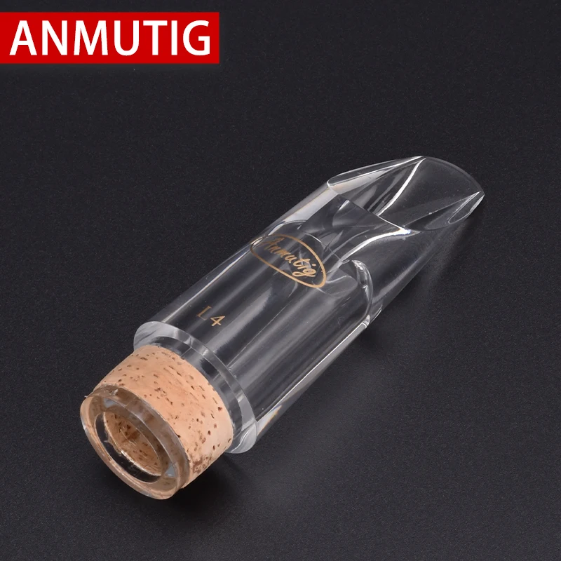 ANMUTIG Bb Clarinet Mouthpiece Acrylic Transparent Material Accessories