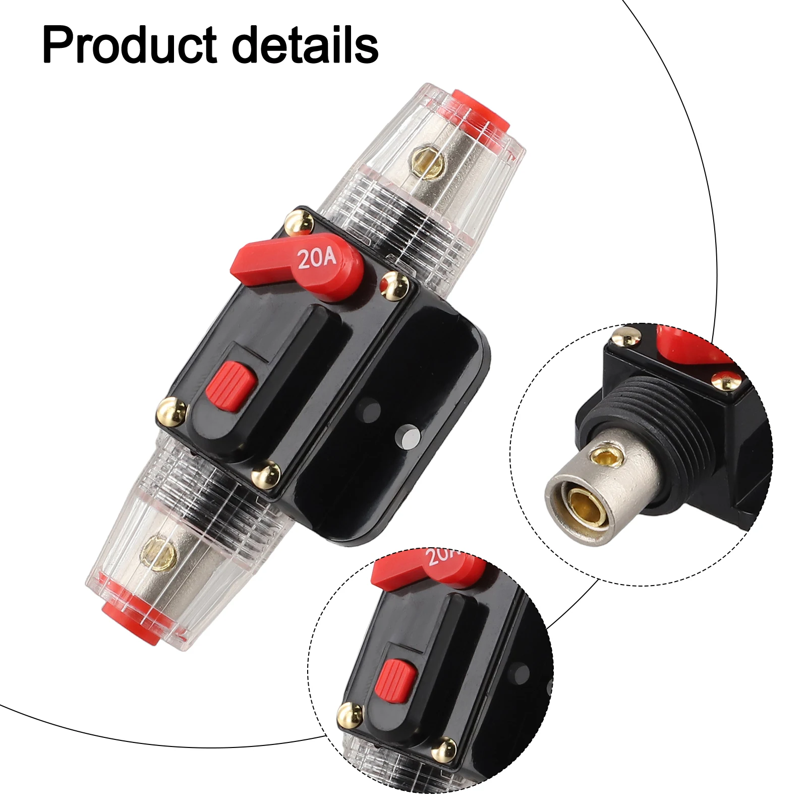 

Линейный автоматический выключатель с удобным ручным сбросом. Необходимый компонент для защиты электросистемы вашего автомобиля.