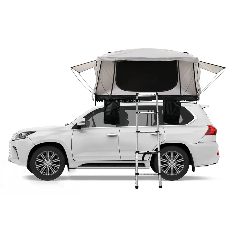 

Автоматическая складная палатка на крышу автомобиля 2.0M из ABS-пластика для внедорожных поездок и кемпинга, всесезонная, с жестким корпусом