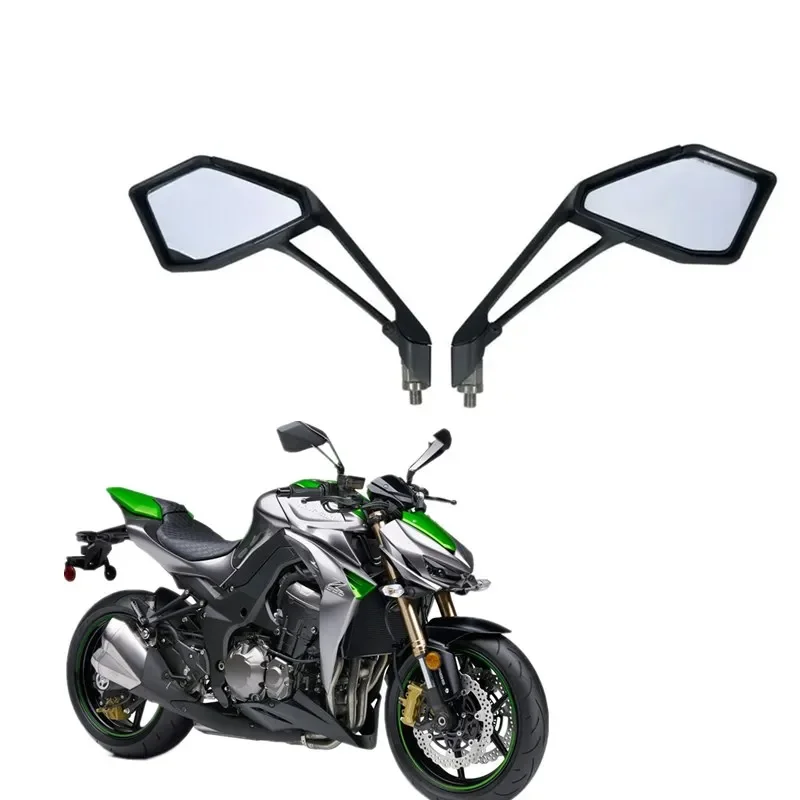 

MOTO For Kawasaki Z1000 Z 1000 2014-2021 2016 2015 Black L&R Motorcycle Acsessories Rear View Mirrors