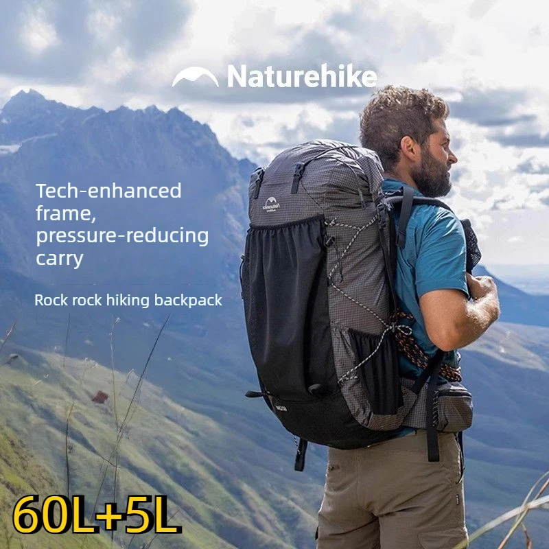 

Rock 4060 Naturehike 40L 60L Lightweight Hiking Backpack Professional Outdoor Travel Bag Casual Backpack For Men And Women