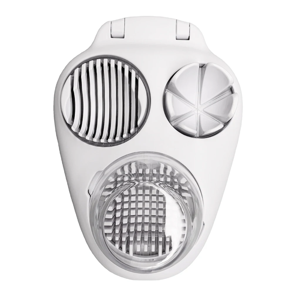 3 in 1 Egg Cutter Egg Chopper Multifunctional Kitchen Chopper Tool 3 Slice Modes Stainless Steel Wire for Strawberry Tomato - view 5