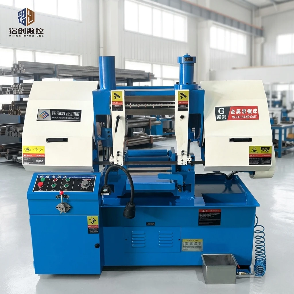 GB4230 Horizontal Double Column Hydraulic Metal Band Saw 300mm Semi-Automatic Cutting Machine For Carbon Steel Stainless Steel