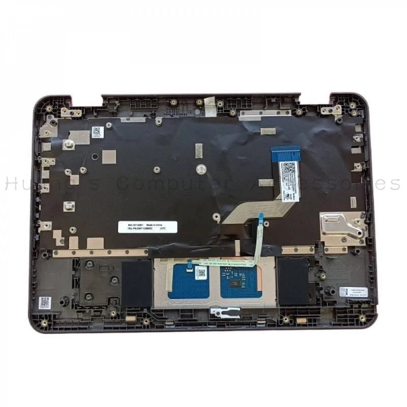 nuovo-palmrest-originale-con-tastiera-e-touchpad-5m11c88952-per-laptop-lenovo-500e-chromebook-gen-3-ricambio