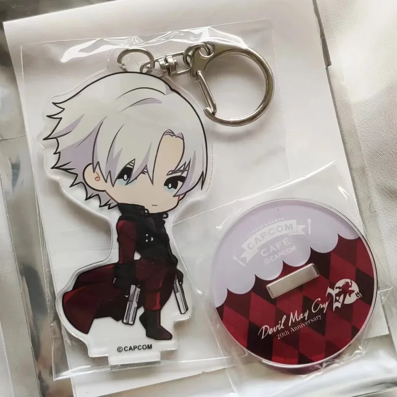 Devil May Cry Plate Desk Decor Capcom Cafe Standing DMC 20th
