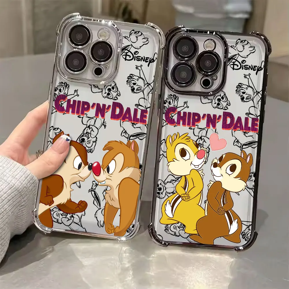 Cartoon Chip & Dale Phone Case For Xiaomi Poco X8 Pro Max Cases X5 X6 X7 F4 F5 F7 Pro F8 Ultra M7 X8Pro Silicon Protective Cover