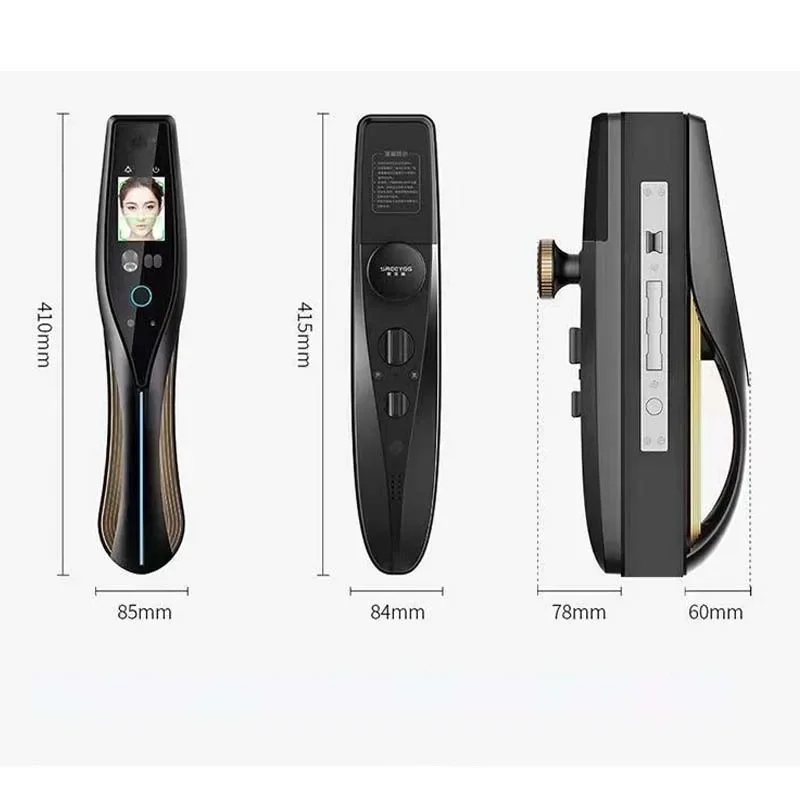 Door Lock Face Recognition Lock Digital Security Touch Screen Keyless Face Smart Door Lock