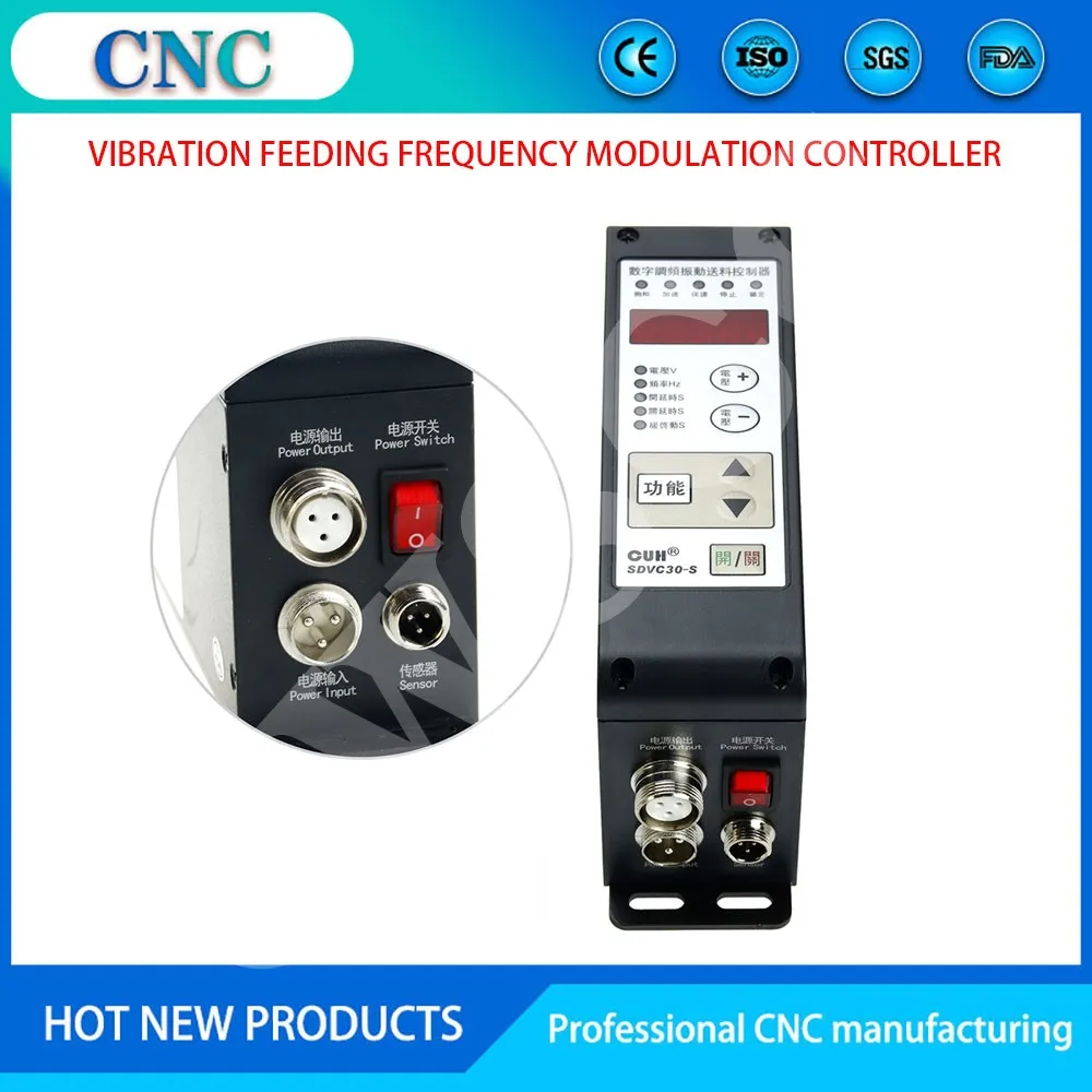 SDVC30-S Intelligente Digitale Fm Trillingen Voeden Hoge Precisie Fm Controller Gouverneur