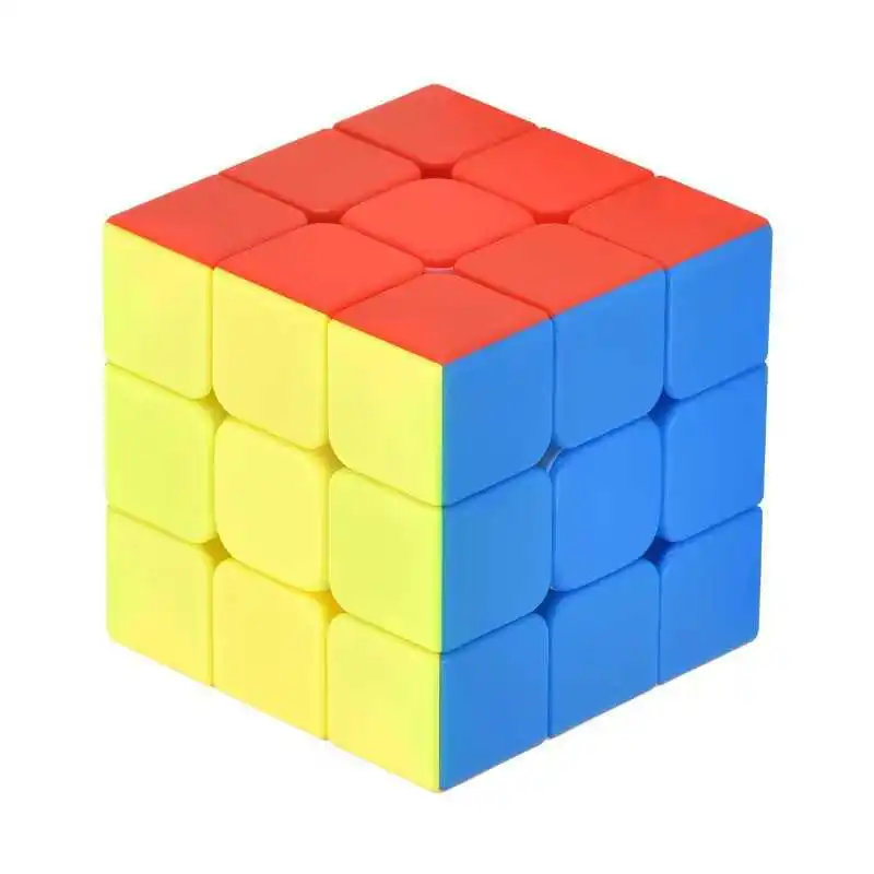 Speed Cube 3x3x3 Stickerless Smooth Easy Turning Educational Gifts For Kids Boys Girls кубик рубика cubo mágico