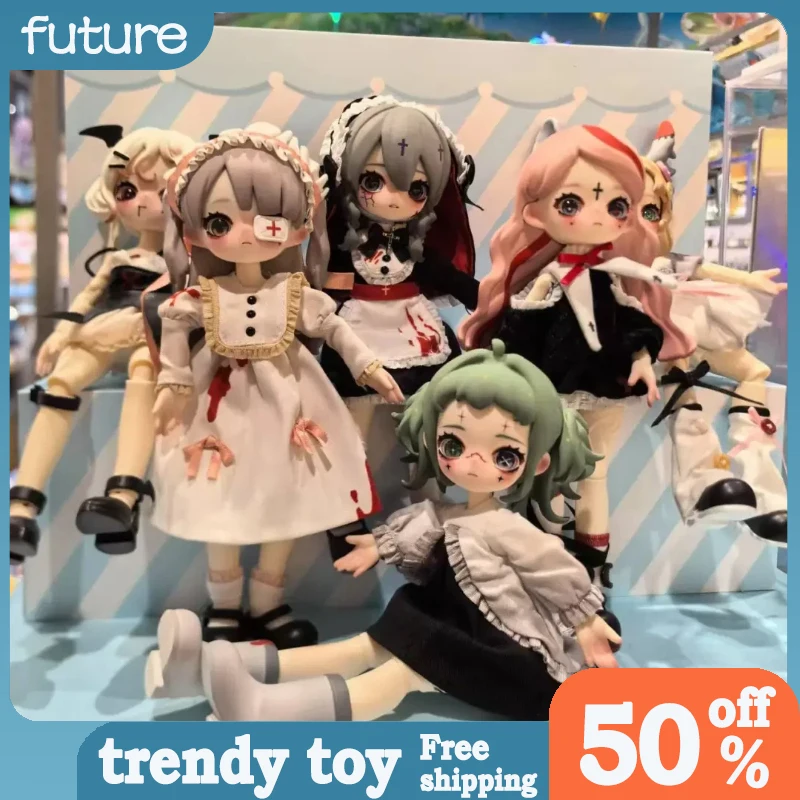 

Оригинальная модель Nyssa 1/12 Bjd Eerie Nightmare Series, слепая коробка, готическая аниме-фигурка, подвижные шарниры, гаражный комплект, кавайная игрушка в подарок