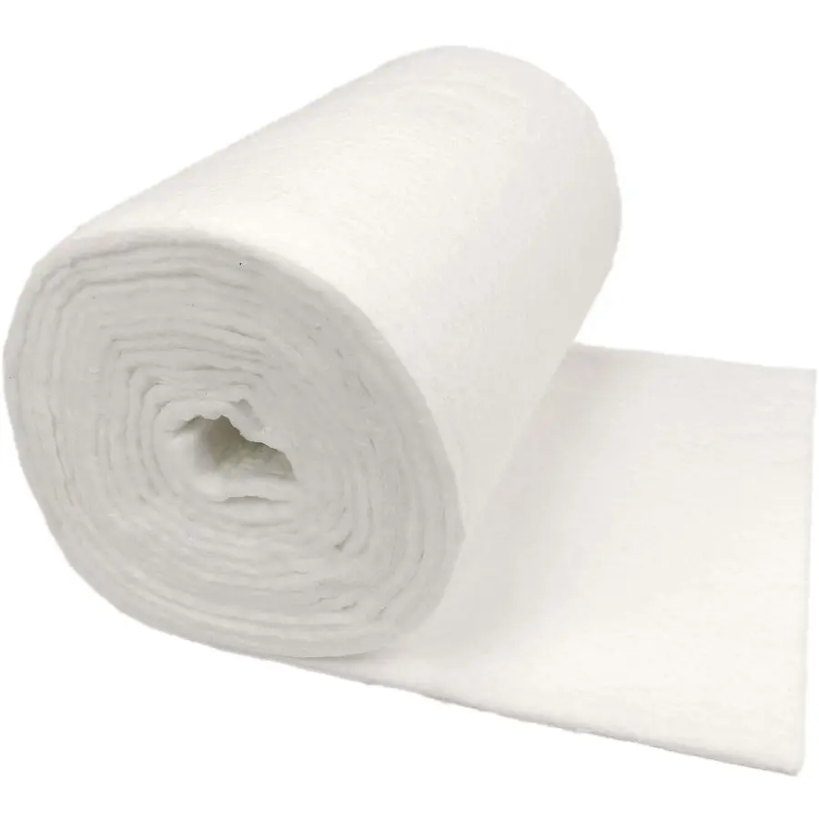 

Fiber Insulation, 1 4 Thick x 16 x 240, 2400F Fireproof Insulation Blanket, 3007E