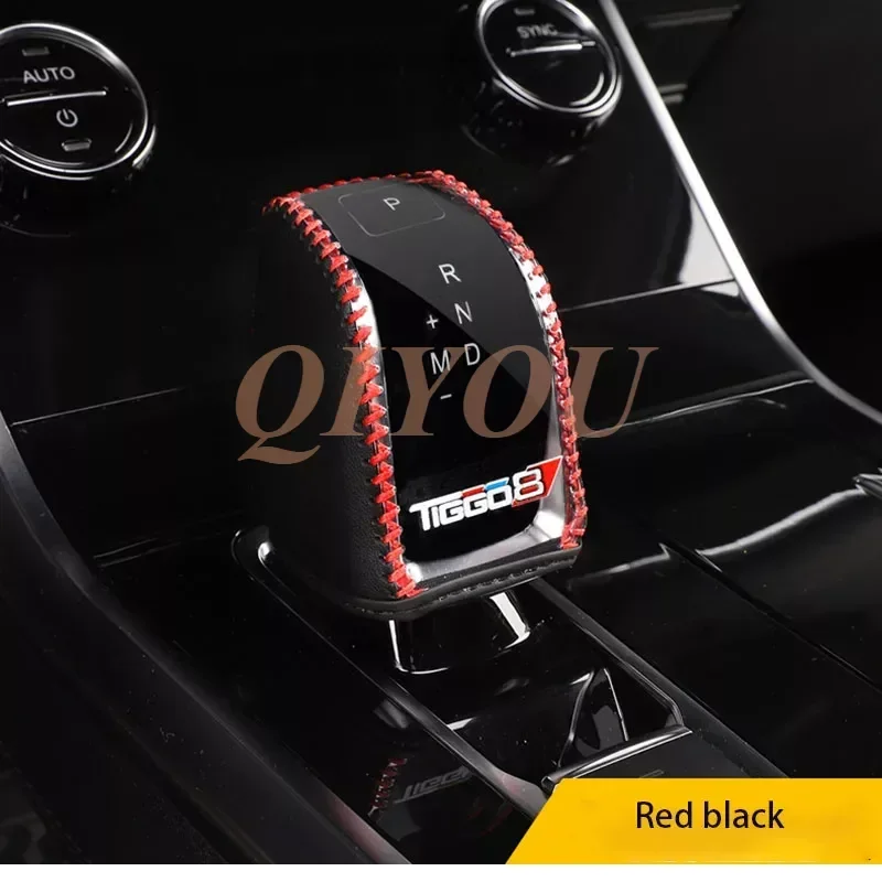 For Chery Tiggo 7 Pro 2019 2020 2021 Gear Lever Cover Shifter Knob Case Fit Gearbox Stick Shift Collars Handle Protector Salon