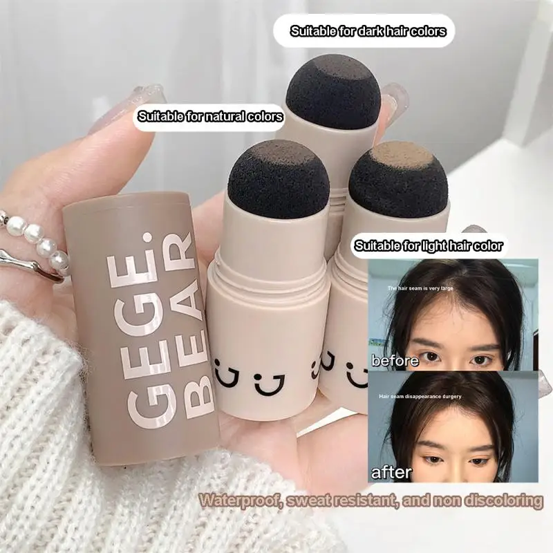 Hair Line Shadow Stick Hairline Filling Powder Waterproof Hair Edge Shadow Fills Eyebrow Powder Unisex Hair Powder Styling Tools