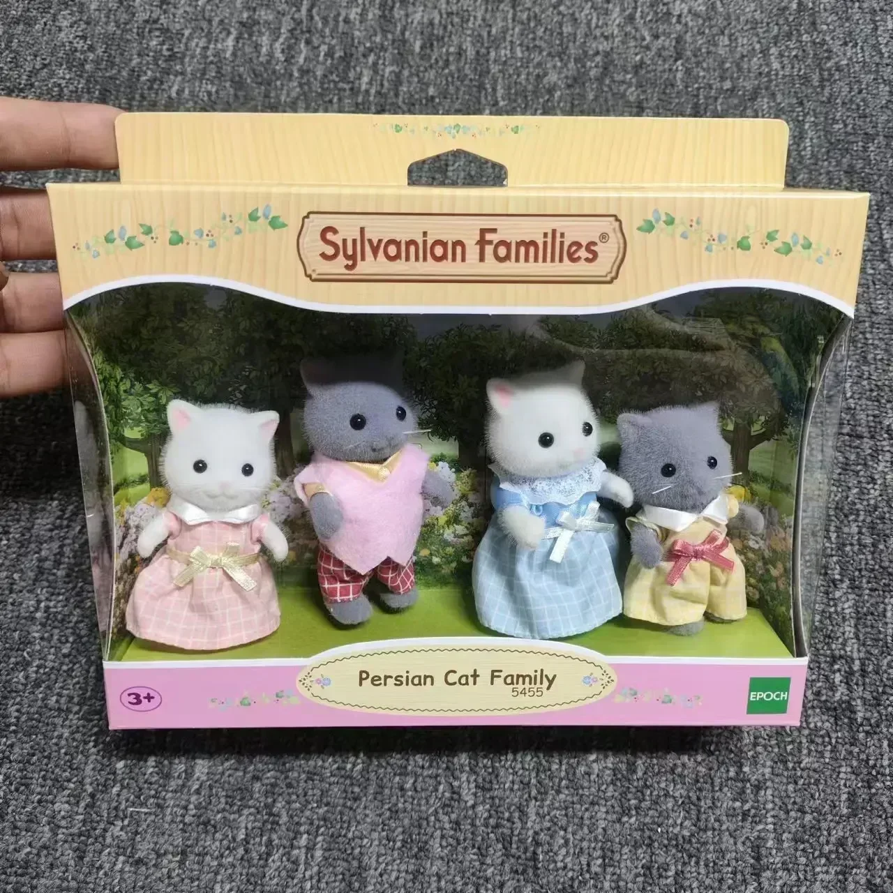 Sylvanian Families Pretend Play Kawaii Doll Anime Figure Ternurines Sylvanian Cute Children Toys Room Decoration Birthday Gift