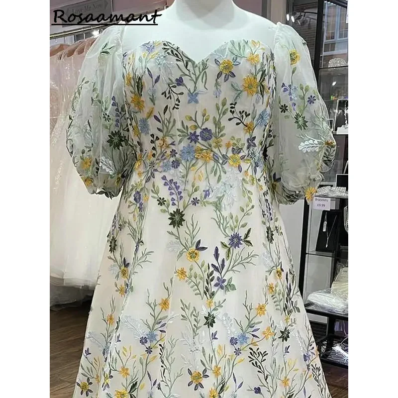 Свадебные платья А-силуэта больших размеров со съемными рукавами и цветочной аппликацией, кружевные свадебные платья в стиле кантри на заказ